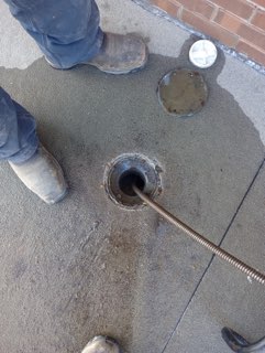 snaking a drain