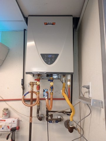 tankless water heater installation