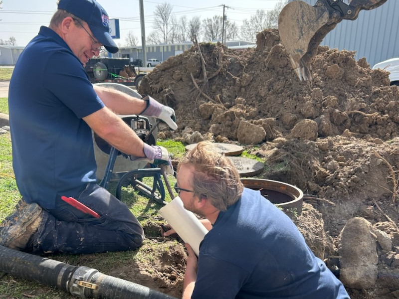 plumbers on the field